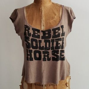 Original Rebel Soldier Horse Tee